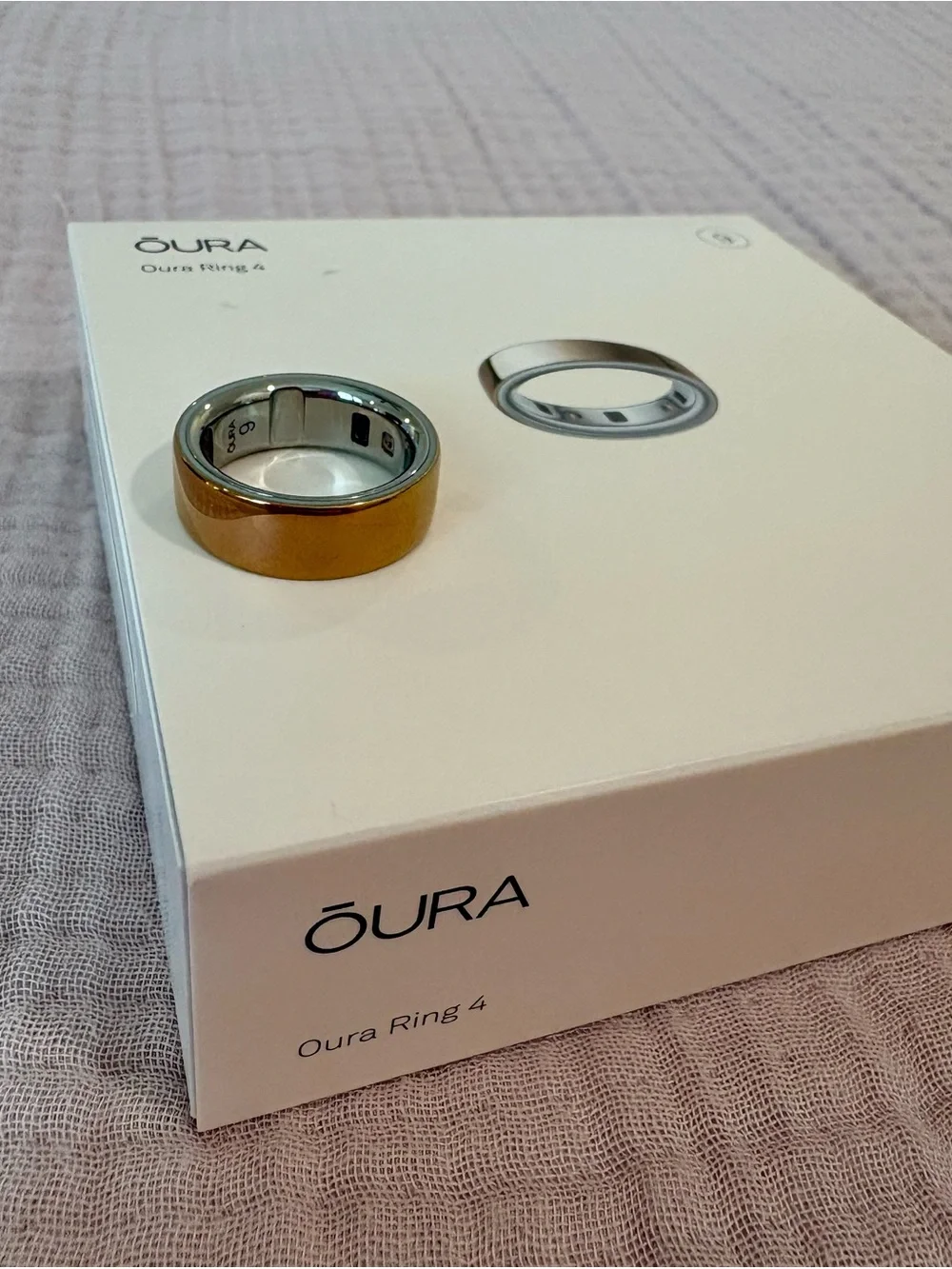 Oura Ring 4 Rose Gold Size 9